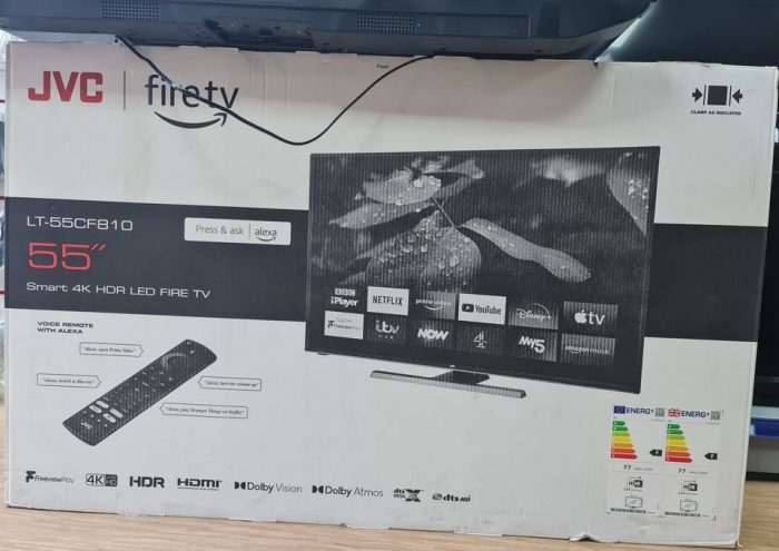 JVC LT-55CF810 55" Smart 4K Ultra HD HDR LED Fire TV with Amazon Alexa - Image 3