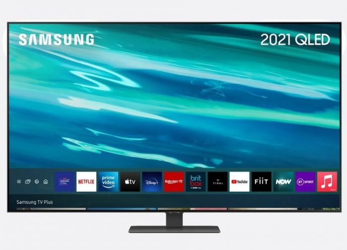 SAMSUNG QE65Q80AATXXU 65" Smart 4K Ultra HD HDR QLED TV with Bixby, Alexa & Google Assistant