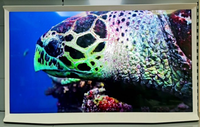 SAMSUNG The Serif QE55LS01TAUXXU 55" Smart 4K Ultra HD HDR QLED TV with Bixby, - Image 4